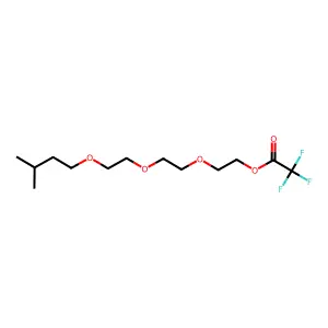 2-[2-(2-Isopentoxyethoxy)ethoxy]ethyl trifluoroacetate structure