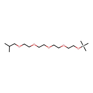 2-(2-(2-Isobutoxy-ethoxy)-ethoxy)-ethoxy)-ethyl TMS ether structure