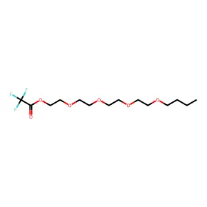 2-[2-[2-(2-Butoxyethoxy)ethoxy]ethoxy]ethyl 2,2,2-trifluoroacetate structure