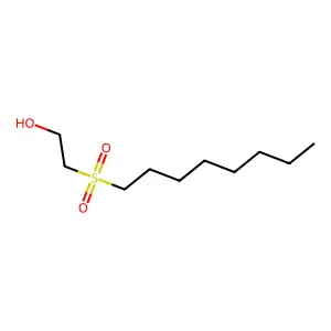 2-octylsulfonylethanol structure
