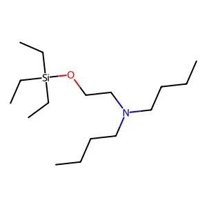N-(2-(三乙基硅氧基)乙基)二丁胺 structure