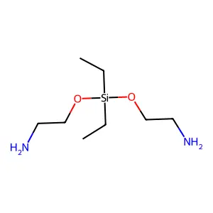 2,2'-((二乙基亚甲硅烷基)双氧)双乙胺 structure