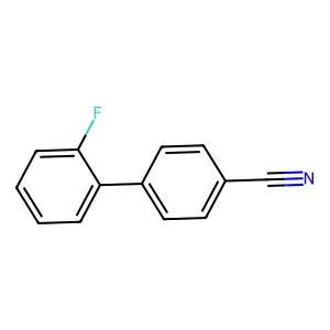 2'-Fluoro[1,1'-biphenyl]-4-carbonitrile structure