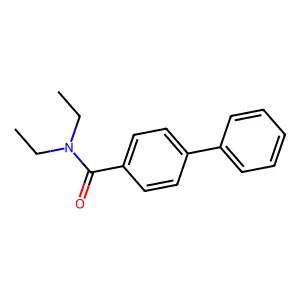 N,N-diethyl-4-phenylbenzamide structure