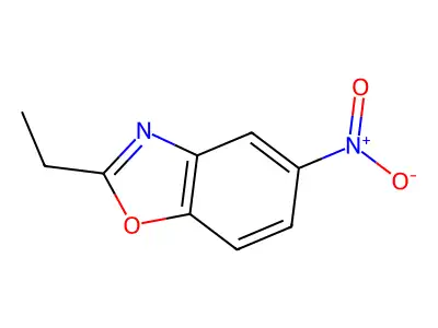 2-Ethyl-5-nitro-1,3-benzoxazole structure