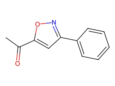 1-(3-Phenyl-1,2-oxazol-5-yl)ethan-1-one structure