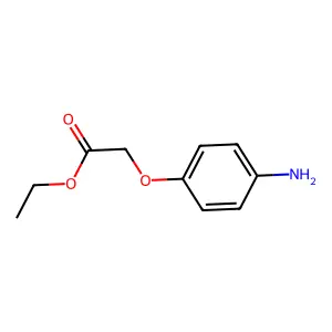 Ethyl 2-(4-aminophenoxy)acetate structure
