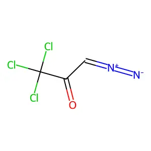 2-Propanone, 1,1,1-trichloro-3-diazo- structure