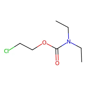 二乙基氨基甲酸2-氯乙酯 structure