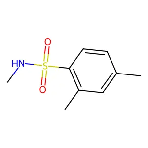 N,2,4-trimethylbenzenesulfonamide structure