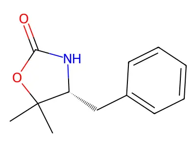 4-Benzyl-5,5-dimethyloxazolidin-2-one structure