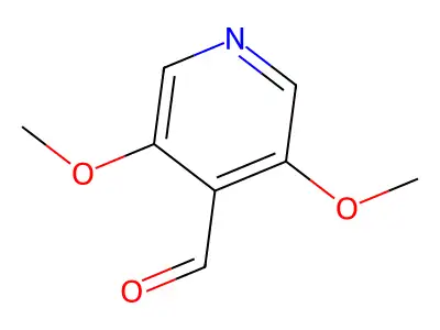 3,5-Dimethoxyisonicotinaldehyde structure