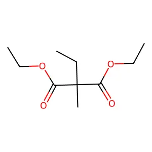 Diethyl ethylmethylmalonate structure
