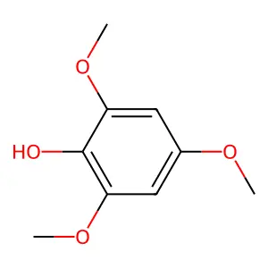 2,4,6-Trimethoxyphenol structure
