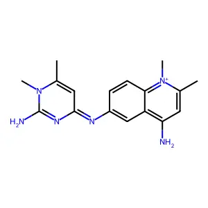 Quinapyramine structure