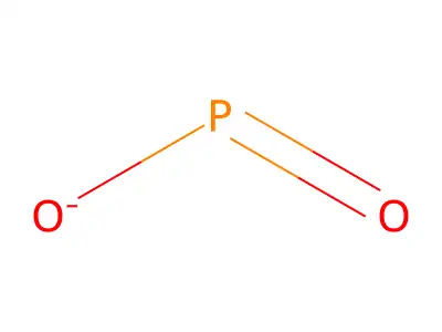 Hypophosphite ion structure