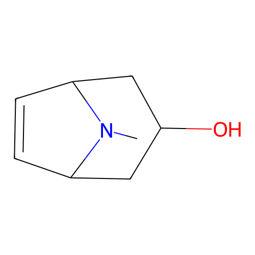 8-Methyl-8-azabicyclo[3.2.1]oct-6-en-3-ol structure