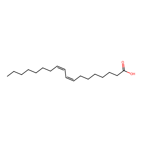 (8Z,10Z)-octadeca-8,10-dienoic acid structure