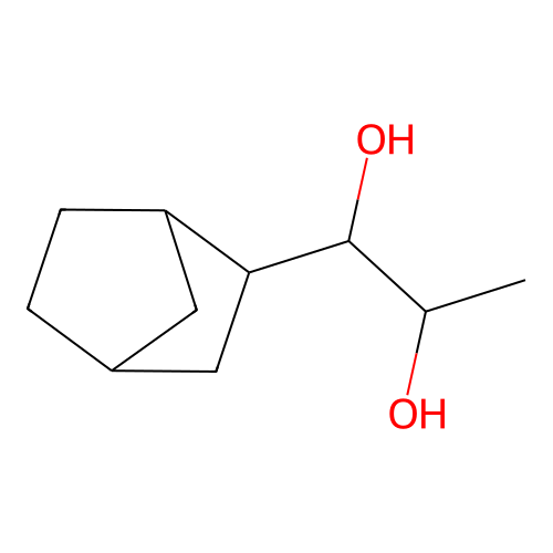 1-(2-Bicyclo[2.2.1]heptanyl)propane-1,2-diol structure