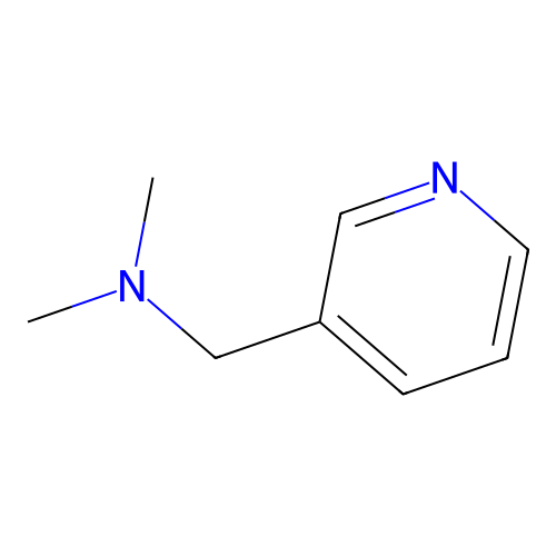 Dimethyl-pyridin-3-ylmethyl-amine structure