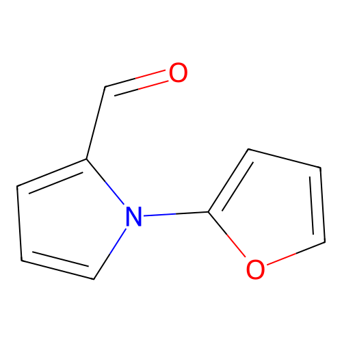 N-furfuryl-2-formylpyrrole structure