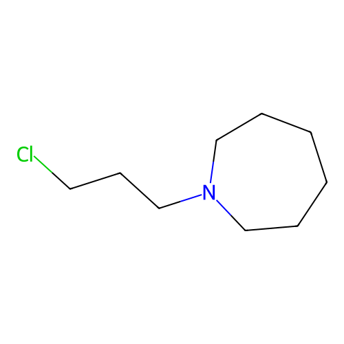 1-(3-Chloropropyl)azepane structure