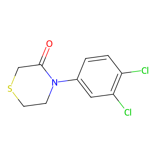 4-(3,4-Dichlorophenyl)thiomorpholin-3-one structure