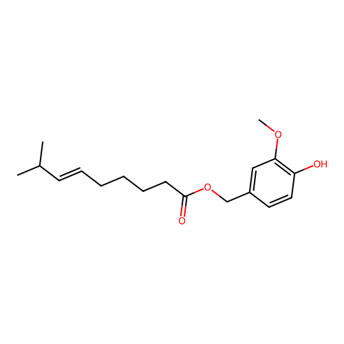 Capsiate structure