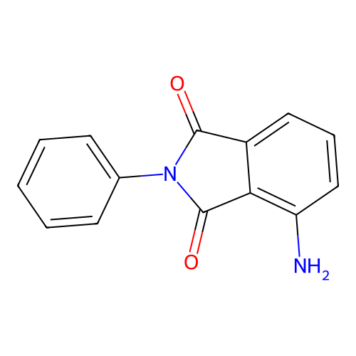 3-Amino-N-phenylphthalimide structure