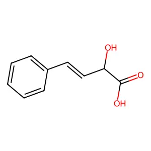 2-Hydroxy-4-phenylbut-3-enoic acid structure