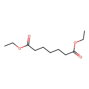 Diethyl pimelate structure