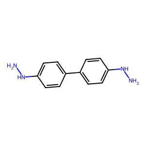 4,4'-Dihydrazino-biphenyl structure