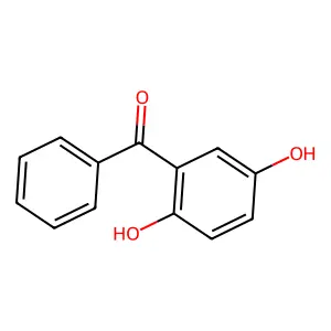 2,5-Dihydroxybenzophenone structure
