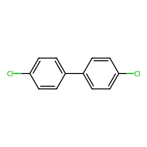 4,4'-Dichlorobiphenyl structure