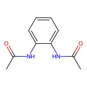 N,N'-(邻苯撑)二乙酰胺 structure