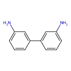 (1,1'-联苯)-3,3'-二胺 structure