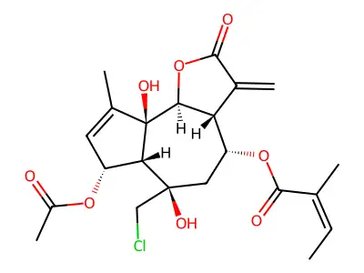 EUPACHLORIN ACETATE structure