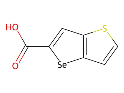 Selenopheno[3,2-b]thiophene-5-carboxylic acid structure
