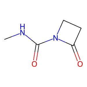 N-甲基-2-氧代氮杂环丁烷-1-甲酰胺 structure
