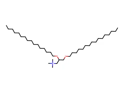 1-Propanaminium, 2,3-bis(hexadecyloxy)-N,N,N-trimethyl- structure