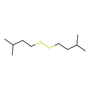 二异戊基二硫醚 structure