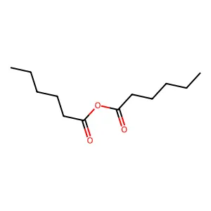 己酸酐 structure