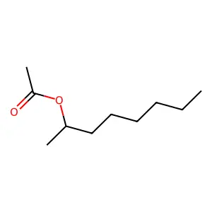 1-Methylheptyl acetate structure
