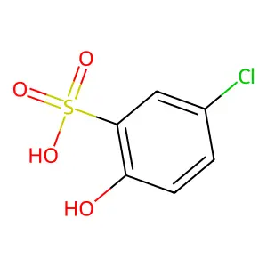 5-Chloro-2-hydroxybenzenesulfonic acid structure
