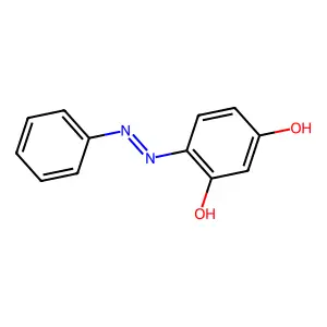 4-(Phenylazo)resorcinol structure
