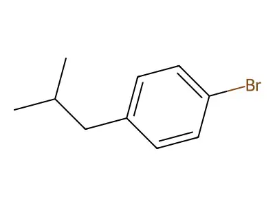 1-Bromo-4-(2-methylpropyl)benzene structure