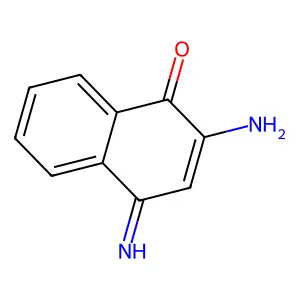 2-Amino-1,4-naphthoquinone imine structure