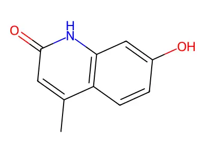 2(1H)-Quinolone, 7-hydroxy-4-methyl- structure