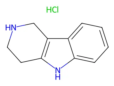 Ethyl 3,4-dihydro-1H-pyrido[4,3-b]indole-2(5H)-carboxylate structure