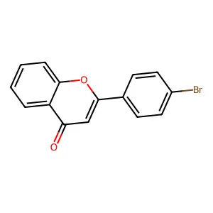 4'-溴代黄酮 structure